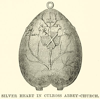 Silver Heart in Culross Abbey-Church by English School